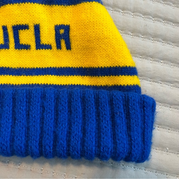 Vintage UCLA Bruins Beanie Hat with Pom - Picture 13 of 14